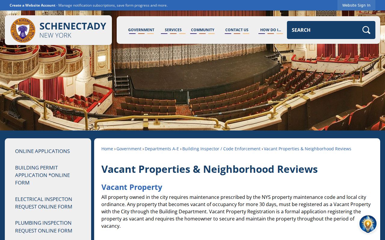 Schenectady neighbors vacant property and neighborhood review information